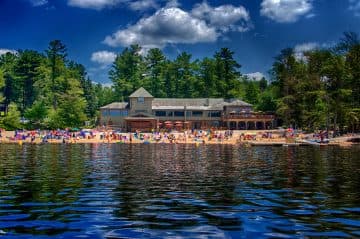 Lake scene