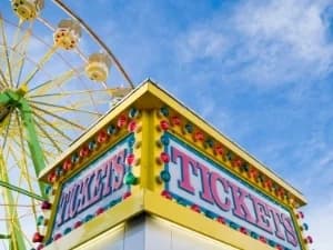 Ticket stand