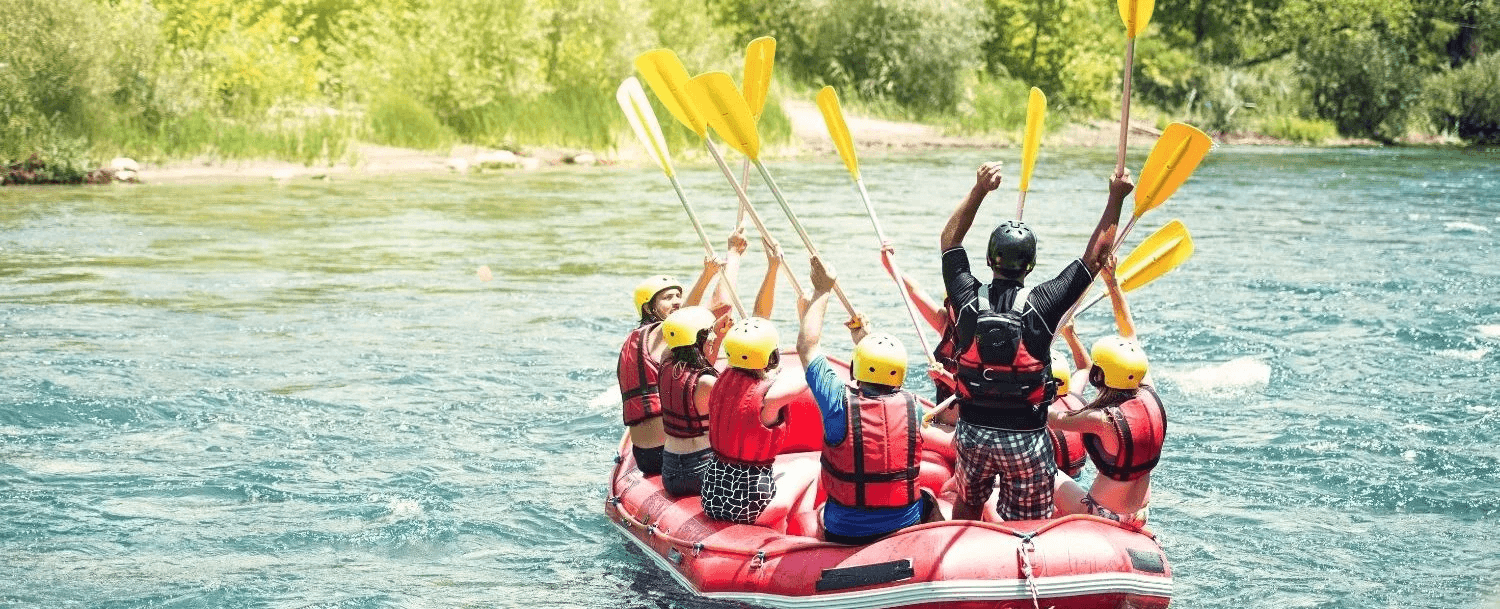 Whitewater rafting